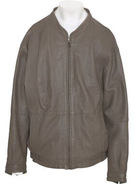1988–1995, Pigmented Lamb Nappa Channel-Seamed Leather Leisure Jacket